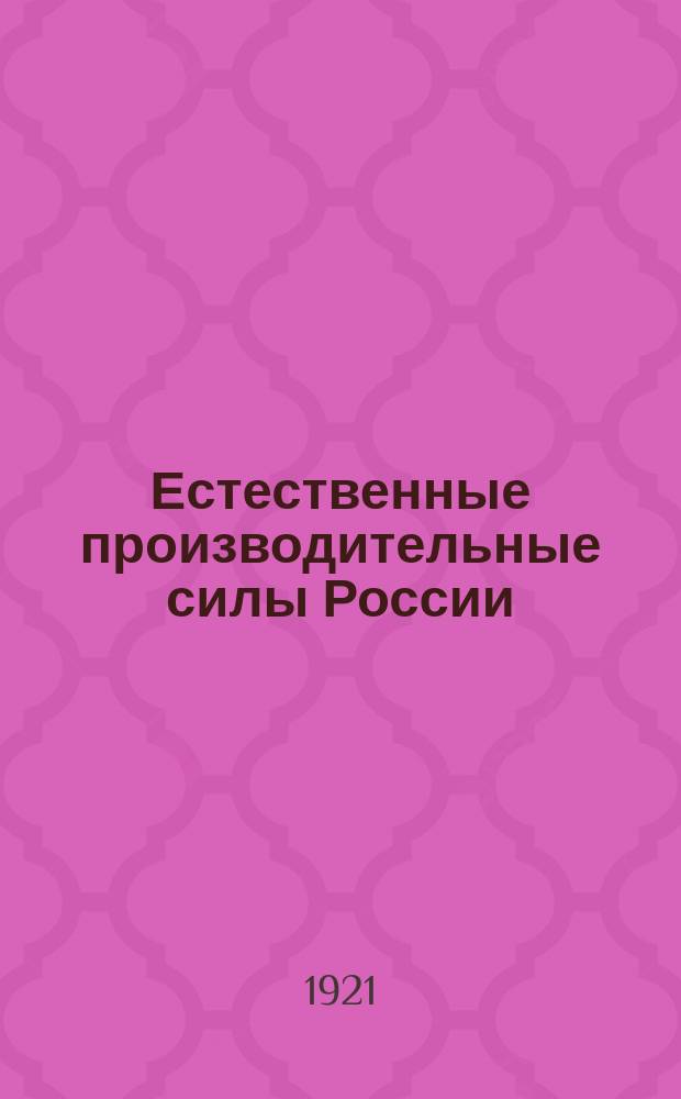 Естественные производительные силы России : Т. 1-2, 4-6. Т. 2 : Белый уголь