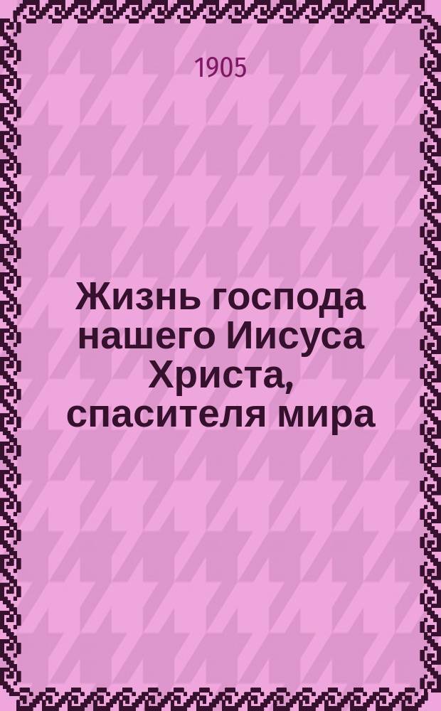Жизнь господа нашего Иисуса Христа, спасителя мира : Настольная книга для семьи и школы