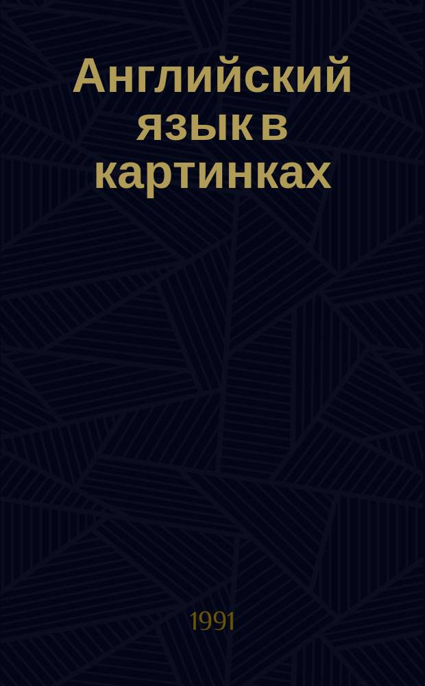 Английский язык в картинках : Для детей