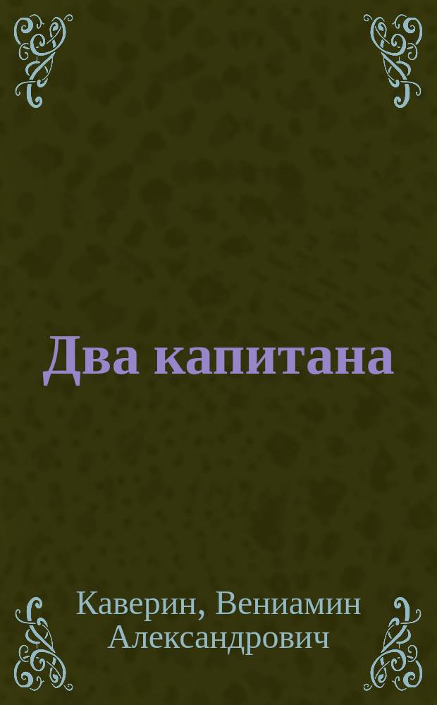 Два капитана : Роман