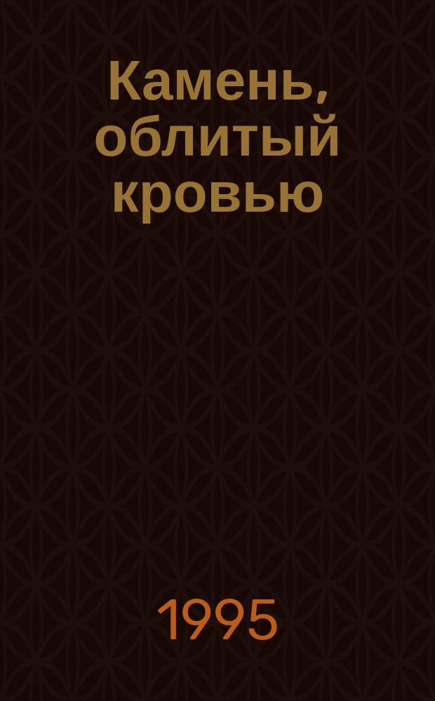 Камень, облитый кровью : Сб. о войне в Афганистане
