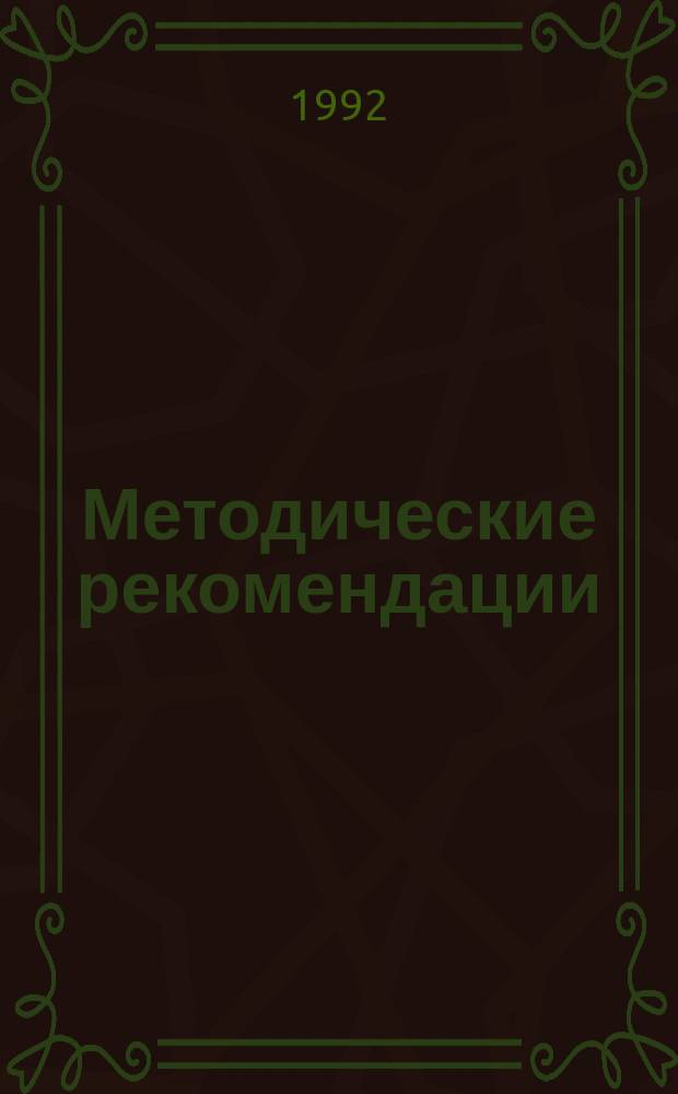 Методические рекомендации (комментарии) к разработке бизнес-плана : Для предпринимателей, маркетологов, науч. работников, преподавателей вузов по экон. дисциплинам