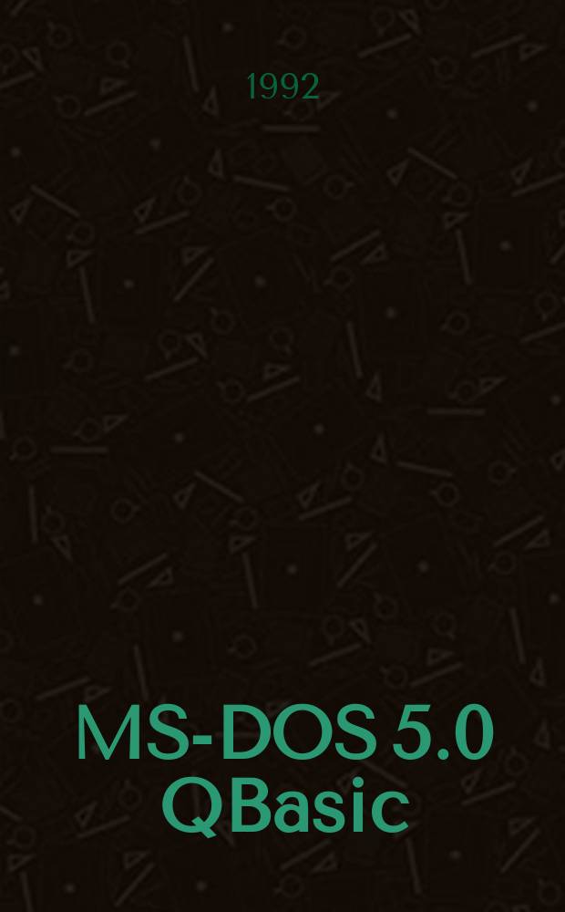 MS-DOS 5.0 QBasic