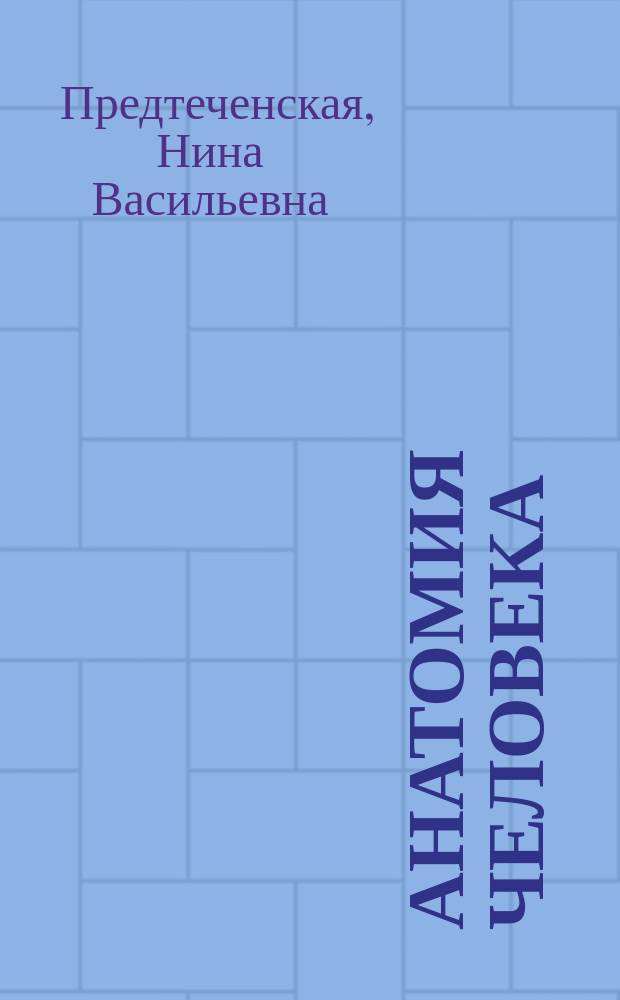 Анатомия человека : Остеология. Нерв. система : Учеб. пособие
