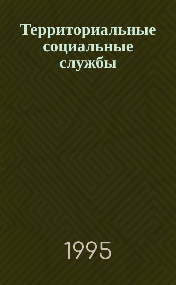 Территориальные социальные службы: теория и практика функционирования : Сб. ст.