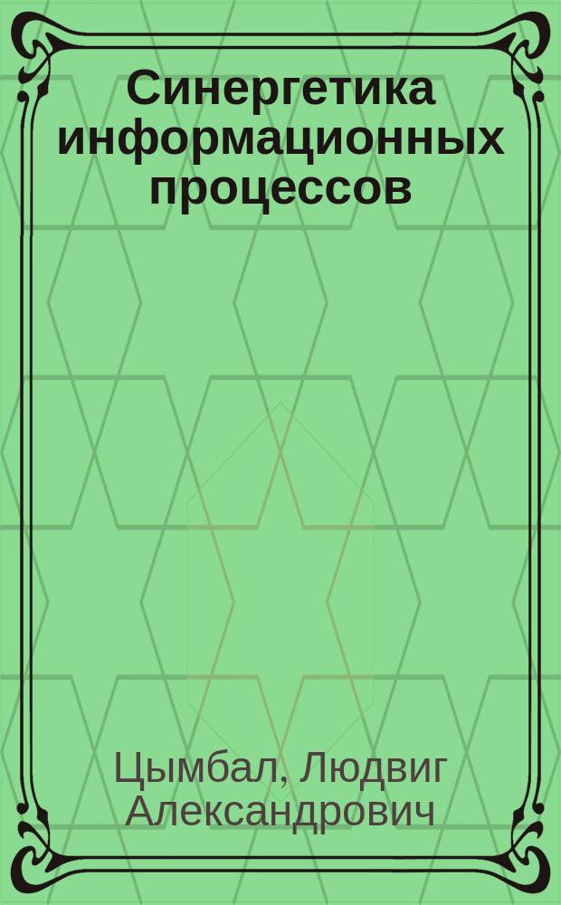 Синергетика информационных процессов : Закон информативности и его следствия