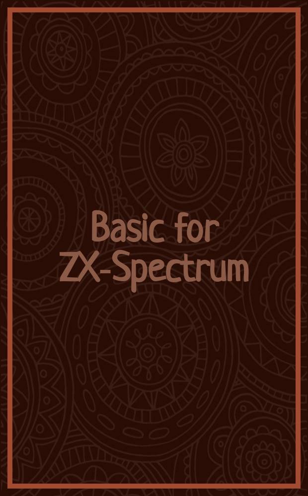 Basic for ZX-Spectrum