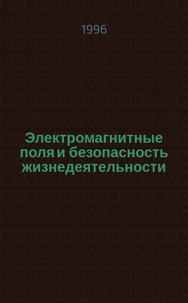 Электромагнитные поля и безопасность жизнедеятельности : Учеб. пособие