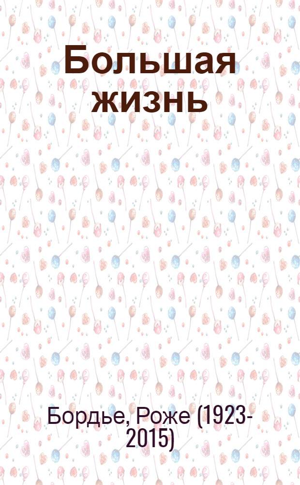 Большая жизнь : Роман