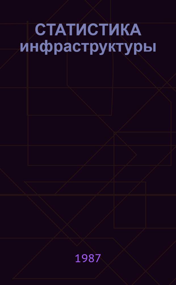 СТАТИСТИКА инфраструктуры : Сб. ст