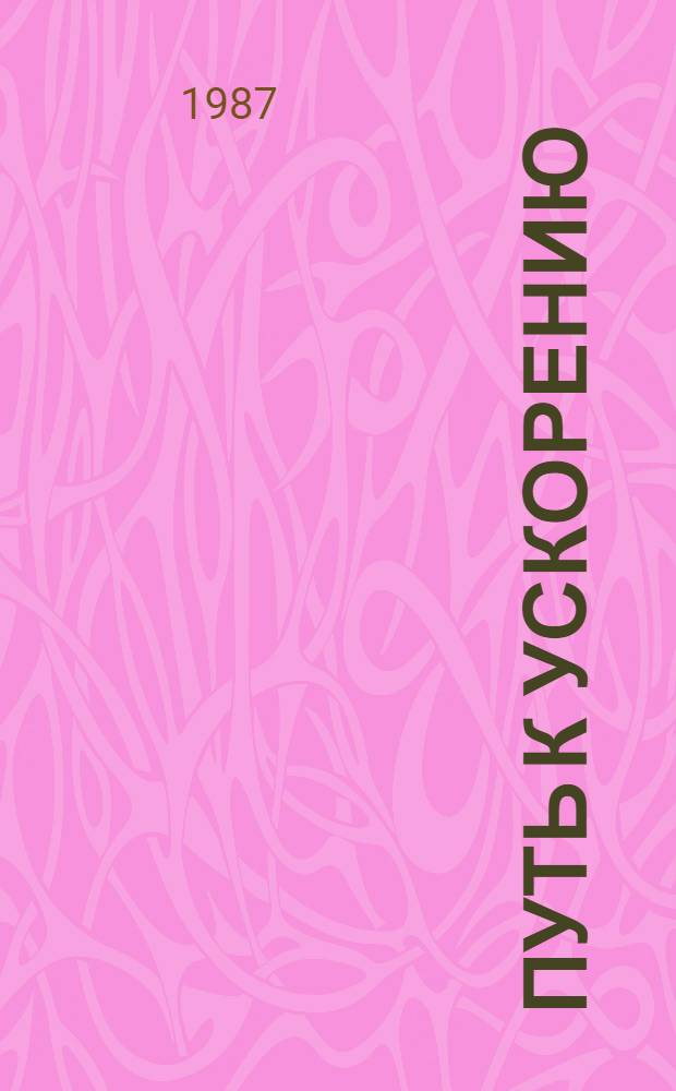 Путь к ускорению