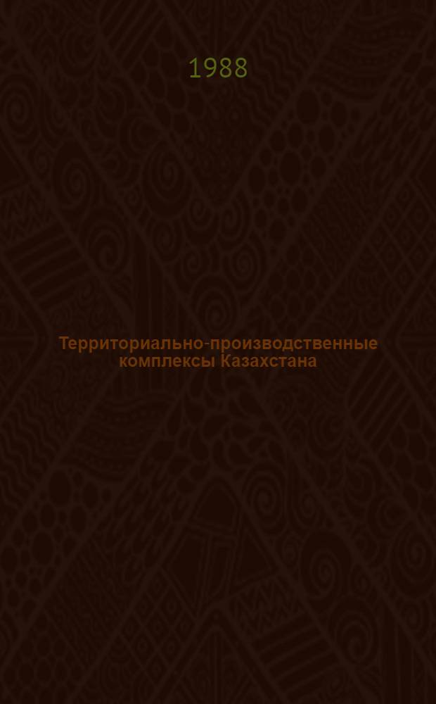 Территориально-производственные комплексы Казахстана : Прикасп. нефтегазовый комплекс. Ч. 1 : Развитие промышленного производства Западного Казахстана