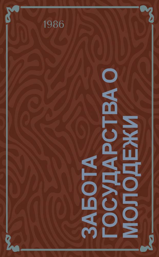 Забота государства о молодежи