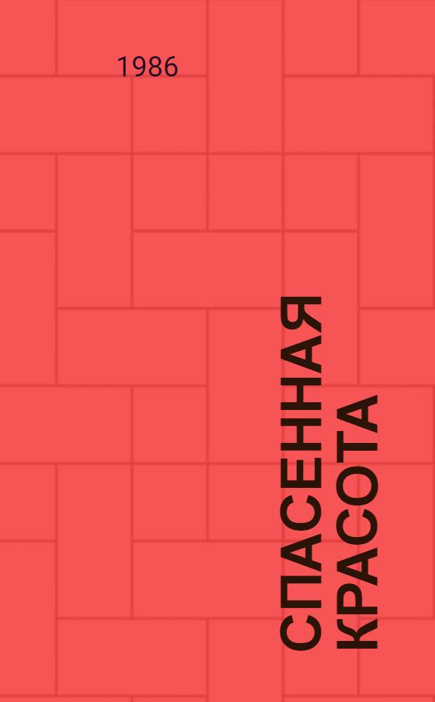 Спасенная красота : Рассказы о реставрации памятников искусства : Кн. для учащихся ст. классов