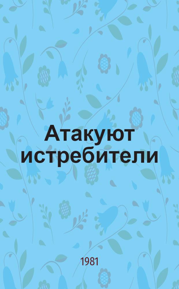 Атакуют истребители