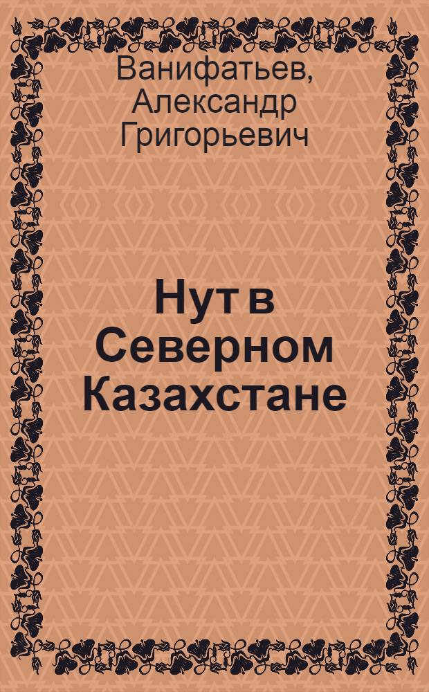 Нут в Северном Казахстане