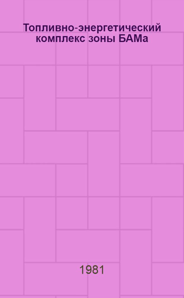 Топливно-энергетический комплекс зоны БАМа : Сборник