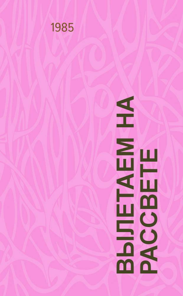 Вылетаем на рассвете : Рассказы : Для мл. и сред. шк. возраста