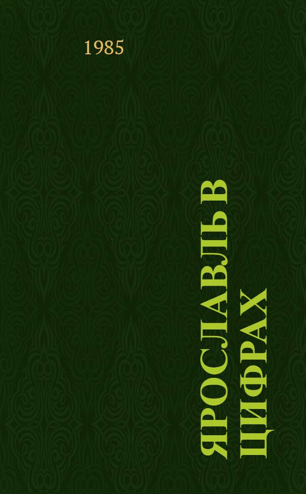 Ярославль в цифрах : Стат. материалы