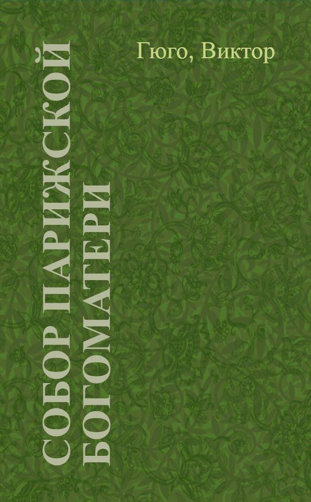 Собор Парижской богоматери : Роман