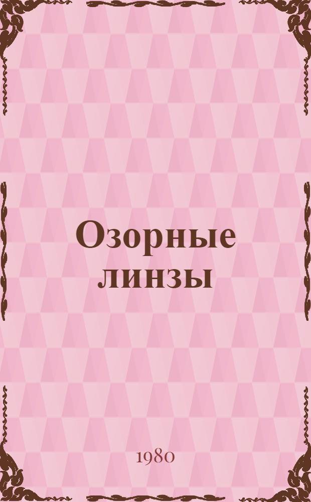 Озорные линзы : Пародии и эпиграммы