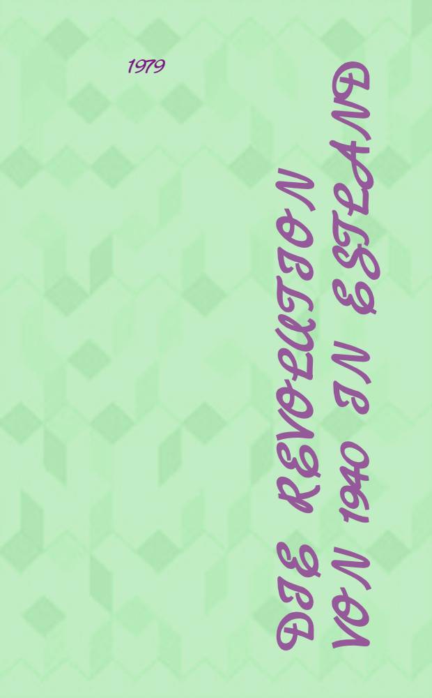 Die Revolution von 1940 in Estland