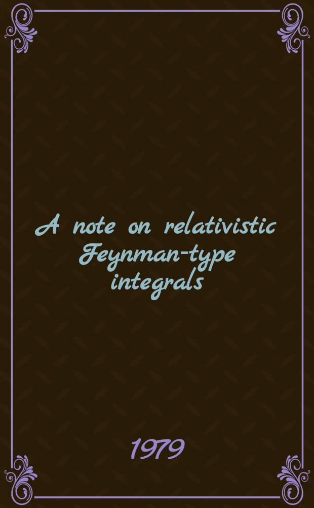 A note on relativistic Feynman-type integrals
