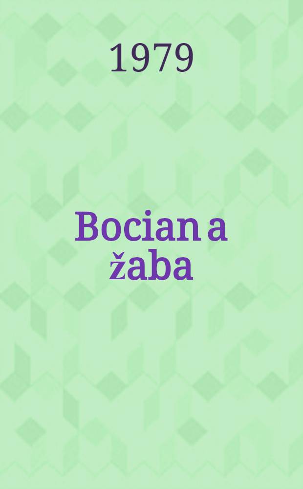 Bocian a žaba