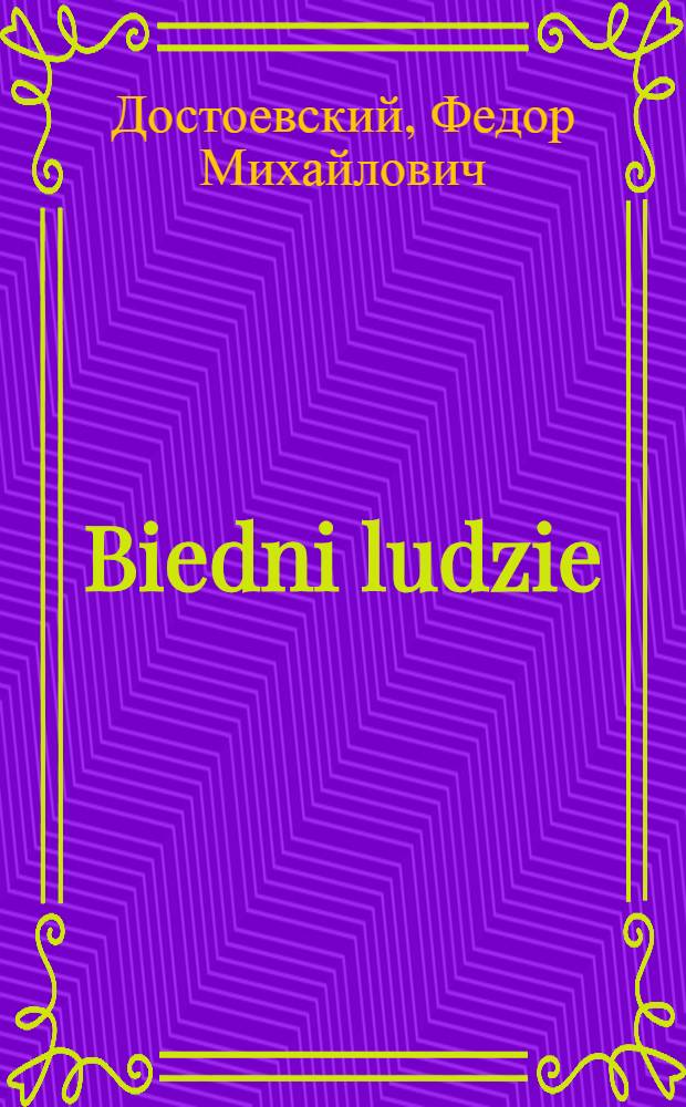 Biedni ludzie