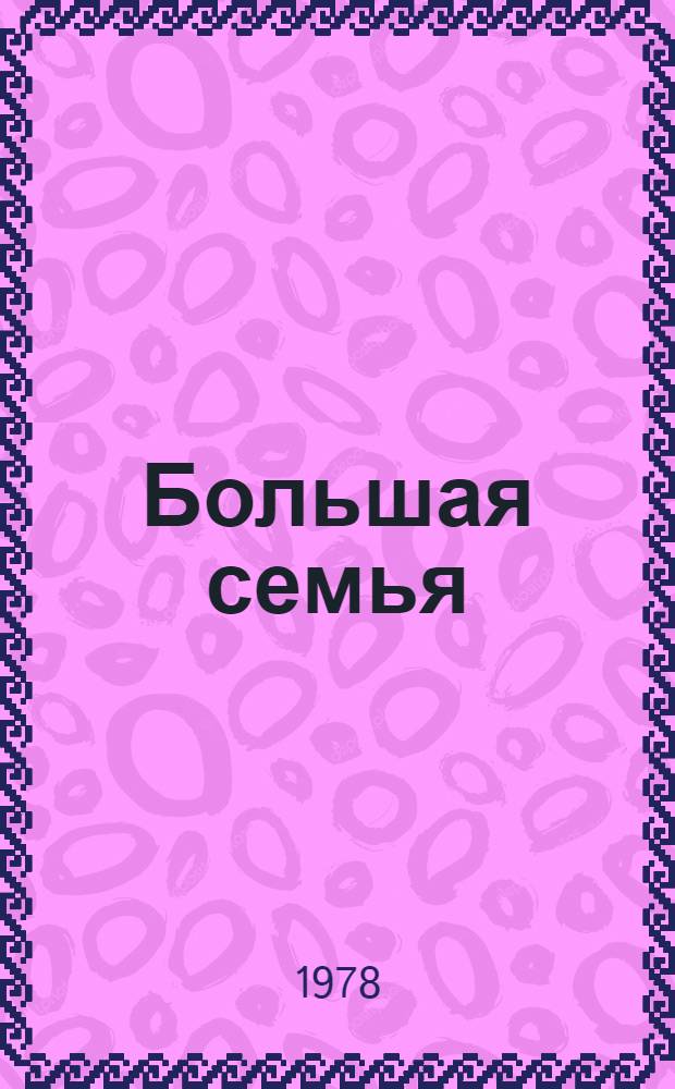 Большая семья
