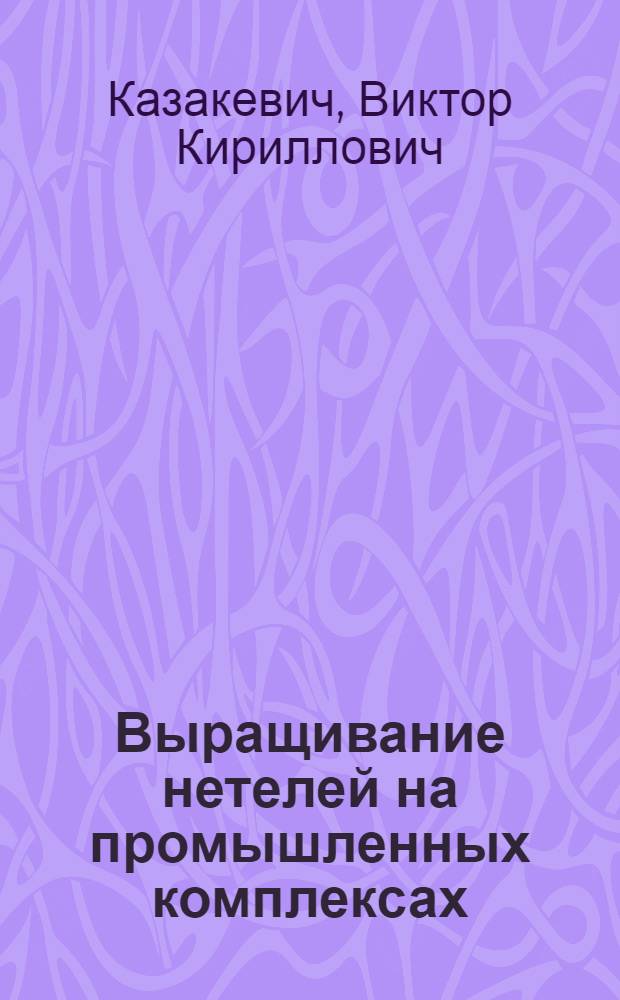 Выращивание нетелей на промышленных комплексах
