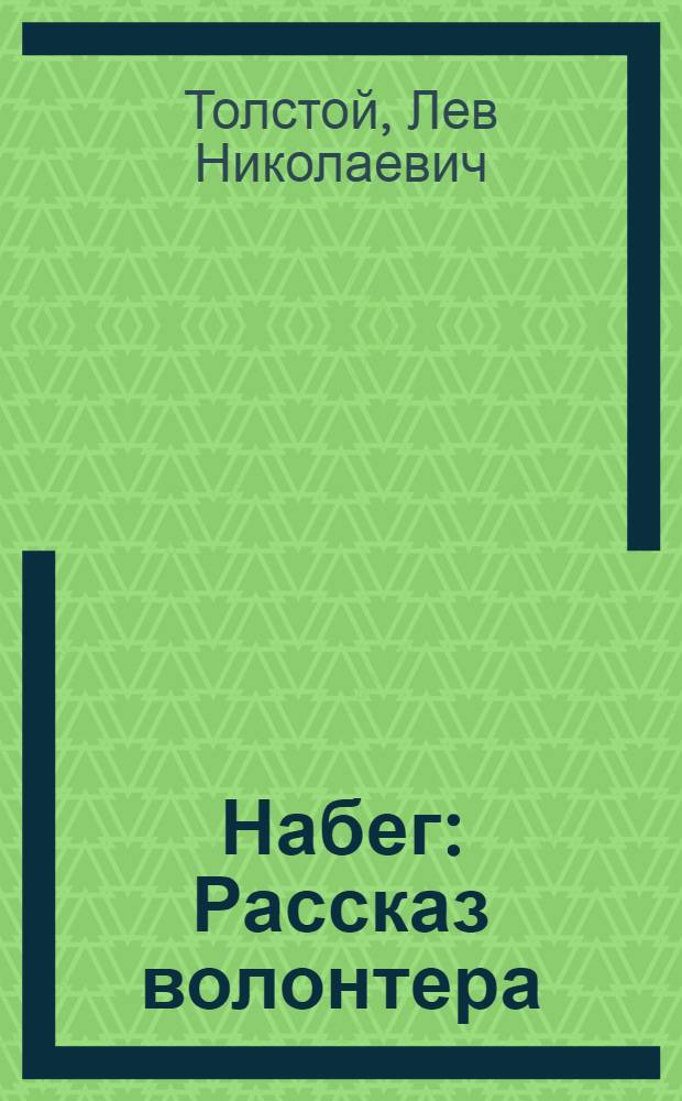 ... Набег : Рассказ волонтера