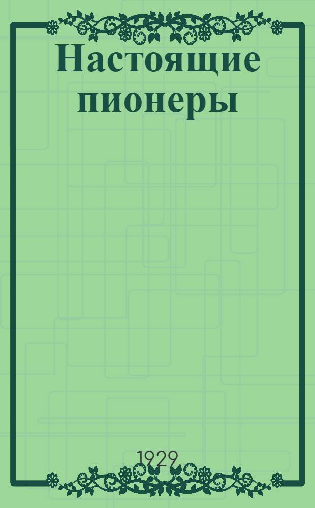 ... Настоящие пионеры : Поход Культотряда пионеров Бауманск. района