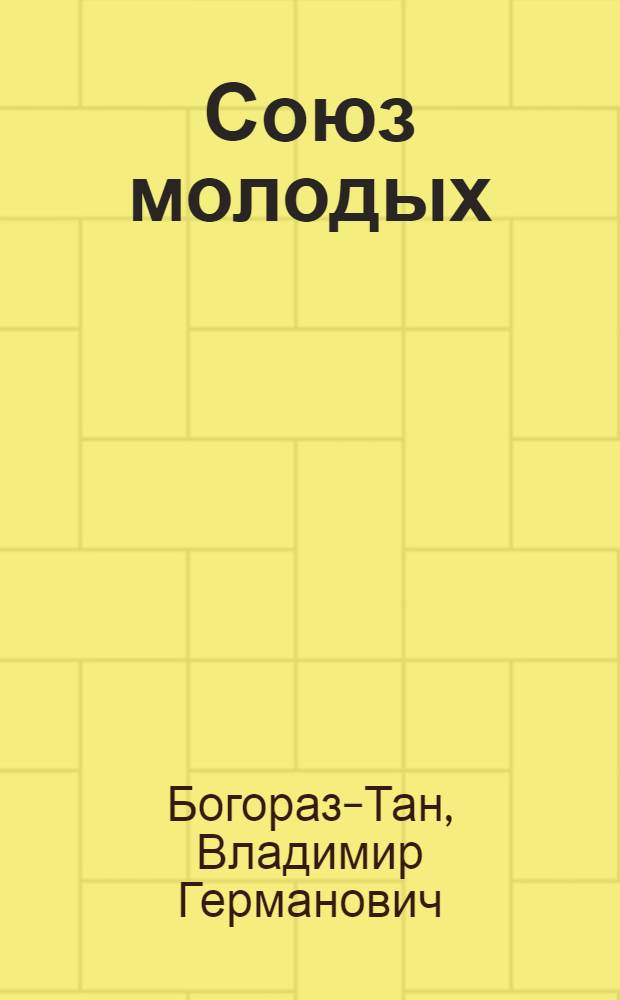... Союз молодых : Роман из северной жизни