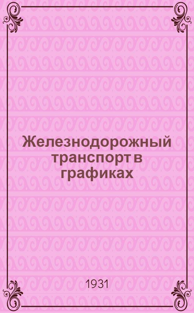 Железнодорожный транспорт в графиках : Материал для Пленума ЦК ВКП(б)