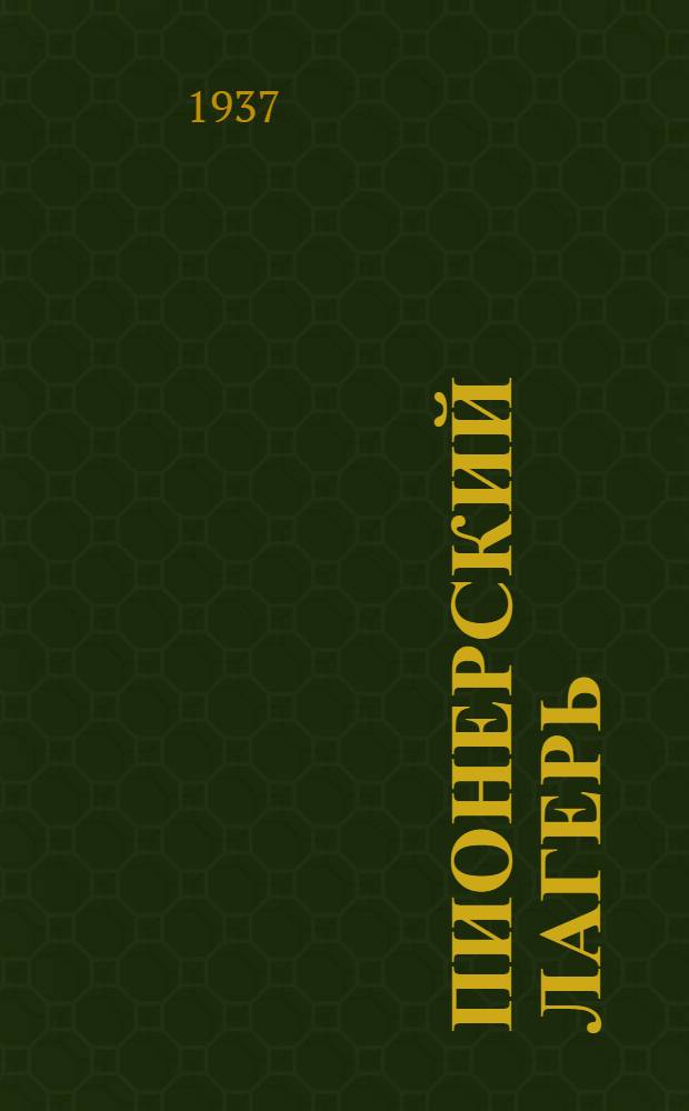 Пионерский лагерь