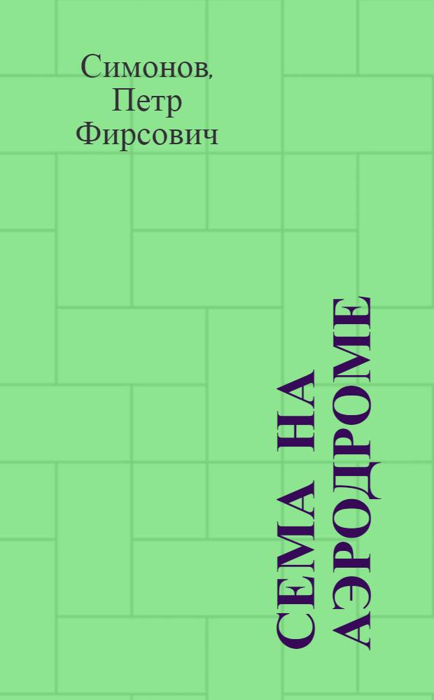 Сема на аэродроме : Для детей мл. классов