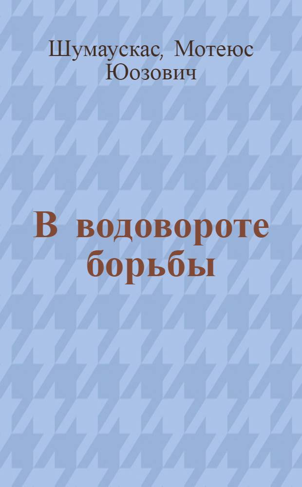 В водовороте борьбы