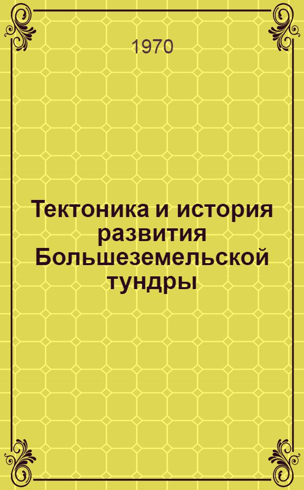 Тектоника и история развития Большеземельской тундры : Автореф. дис. на соискание учен. степени канд. геол.-минерал. наук : (123)