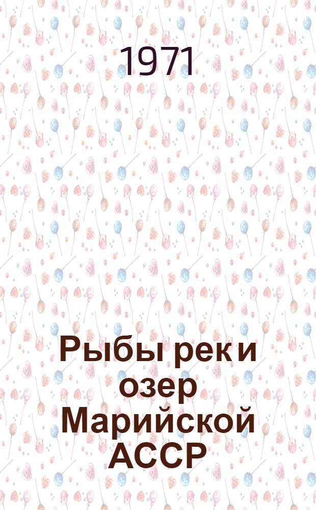 Рыбы рек и озер Марийской АССР