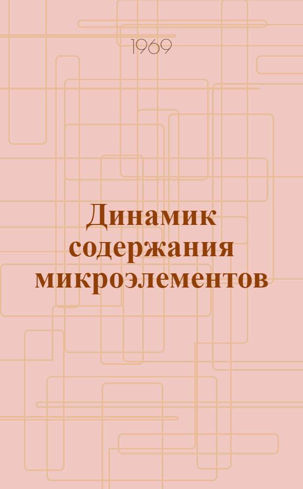 Динамик содержания микроэлементов (меди, марганца, никеля и свинца) в крови и их уровень в спинномозговой жидкости у больных сирингомиелией в Башкирской АССР : Автореф. дис. на соискание учен. степени канд. мед. наук : (762)