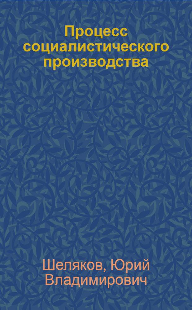 Процесс социалистического производства