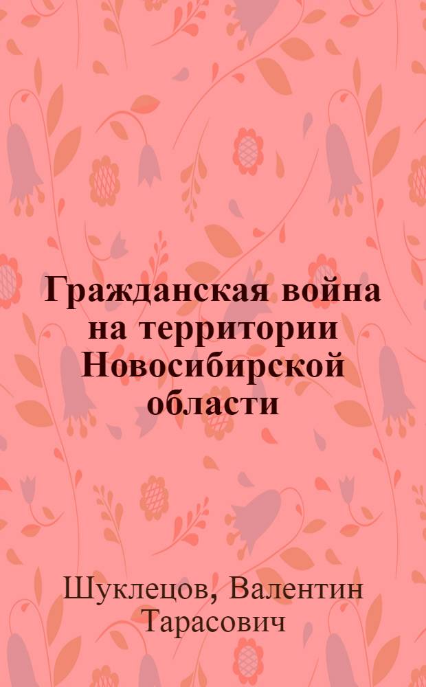 Гражданская война на территории Новосибирской области