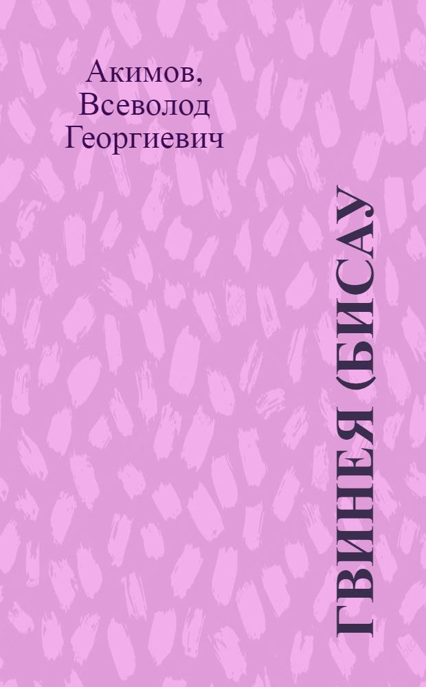 Гвинея (Бисау), полевая почта