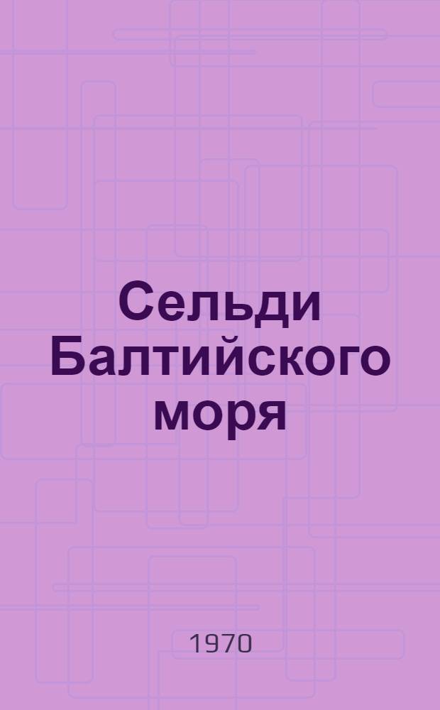 Сельди Балтийского моря