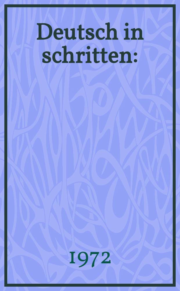 Deutsch in schritten : (Метод. пособие по нем. яз. для студентов II курсов всех специальностей). [Ч. 2]