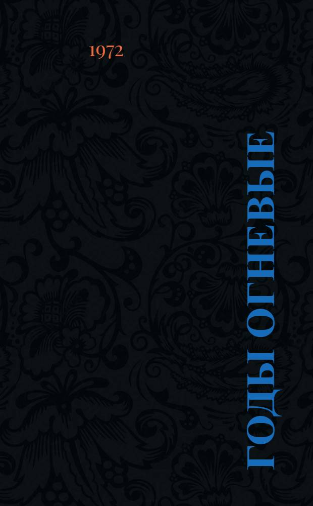 Годы огневые : Статьи, очерки, размышления, зарисовки