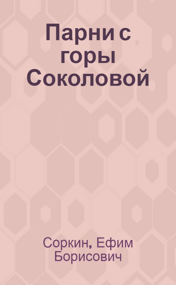 Парни с горы Соколовой : Сарат. аэроклуб