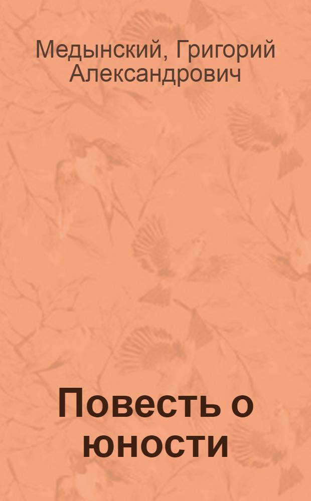 Повесть о юности
