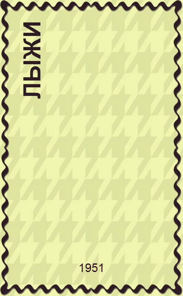 Лыжи